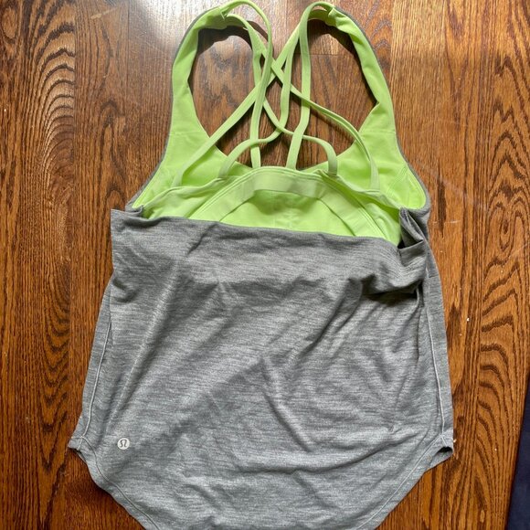 Lot of 3 Women's Sz 2 Lululemon Leggings (Inseams 26.5 + 17") + Tank Top - Picture 3 of 12